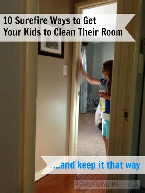 To help our kids learn to pick up their clothing off the floor and clean their rooms, we introduced a room checklist and incentive chart. 10 Surefire Ways to get Your Kids to Clean Their Room {And ...