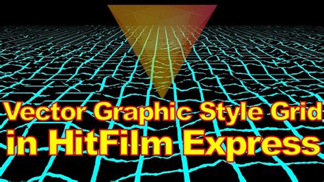 Make A Vector Graphic Grid In Hitfilm Express Youtube