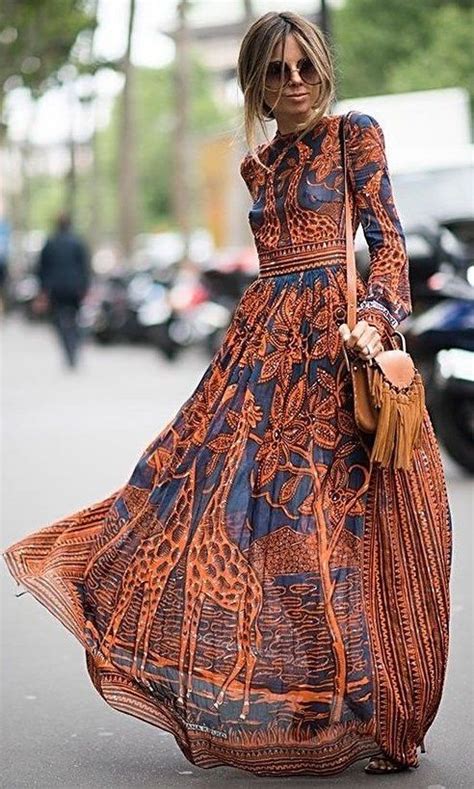 The Best Floral Dresses To Wear For Fall Bohemian Chic Outfits Boho