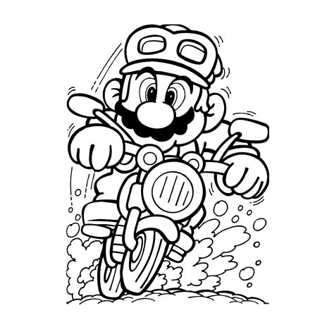 Mariokleurplaten Topkleurplaat Nl Mario Coloring Pages Super