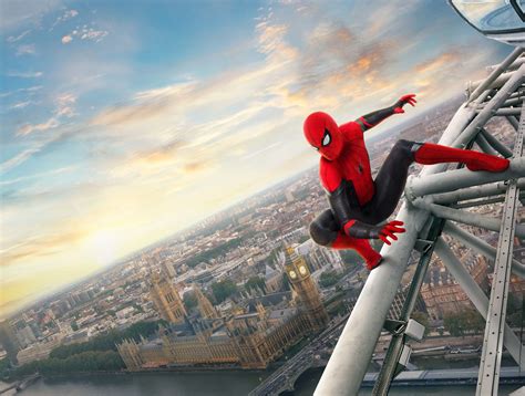 Spider Man Far From Home K Wallpaper HD Movies K Wallpapers Images And Background