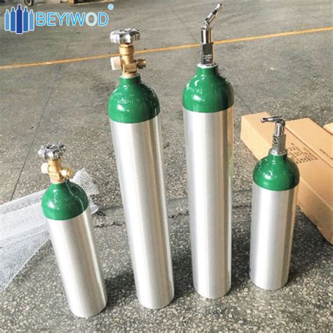 China High Pressure Aluminum Small Portable Oxygen Cylinder Medical Oxygen Gas Cylinder China