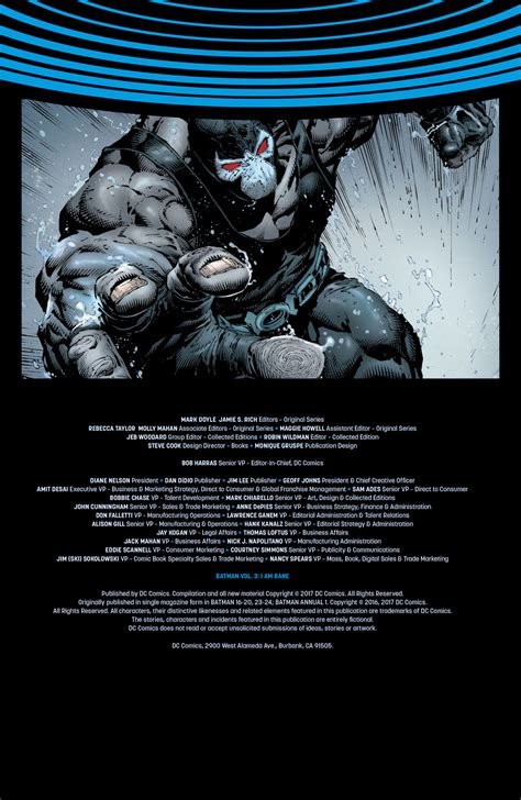 Batman Vol 3 I Am Bane