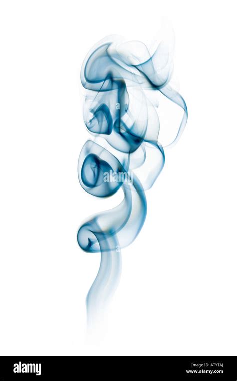 Swirls And Twirls Of Incense Stock Photo Alamy