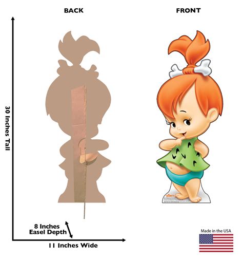 Flintstones Pebbles Flintstone Standee Life Size Cardboard Cutout
