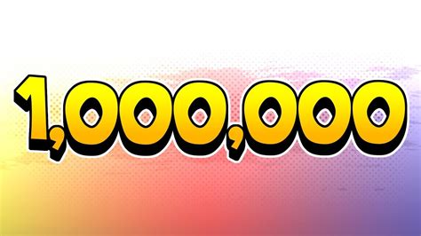 1000000 Youtube