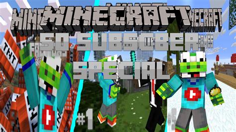 Minecraft Special 50 Subscriber Special Youtube