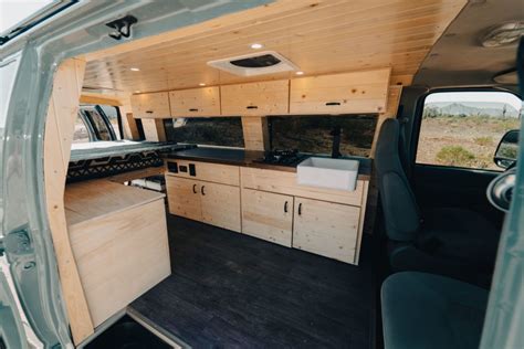 Ford Econoline VanLife Camper Van Built In Arizona Tommy Camper Vans