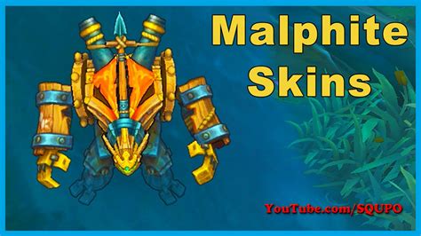 All Malphite Skins League Of Legends Youtube