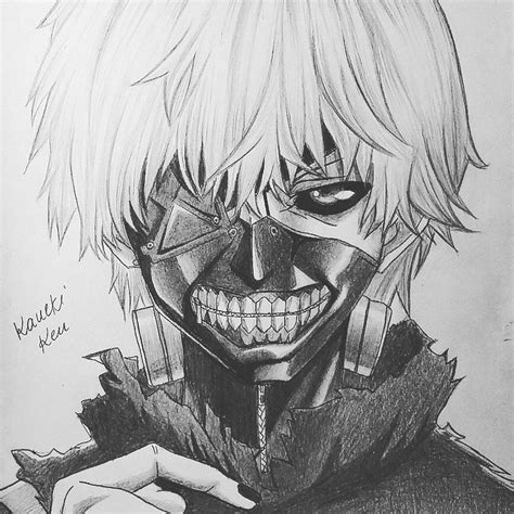 Kaneki Ken Tokyo Ghoul Drawn By Arteyata Twitter Easy Cartoon