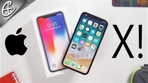 Apple Iphone X Unboxing And Hands On Youtube
