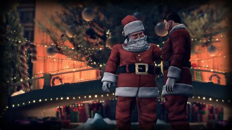 We are giving away 6 beautiful art canvases, to enter all you need to do is rt this post, we'll give a bonus. Saints Row IV's Christmas themed DLC available now