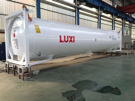 Supply Produce Adr Certified T75 Lng 20ft Iso Storage Tank Container Price