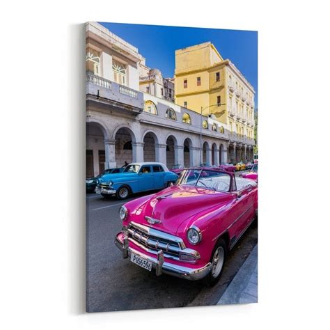 Shop Havana Cuba Car Cars Classic Car Canvas Wall Art Print Overstock