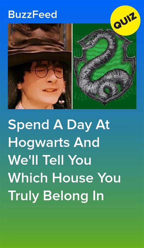 Which Hogwarts House Do You Belong In Artofit