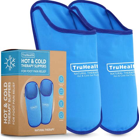 Truhealth Ice Pack Slippers Foot Ice Pack Foot Warmer Foot Wrap