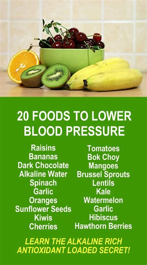 Blood Pressure Foods That Lower Bp