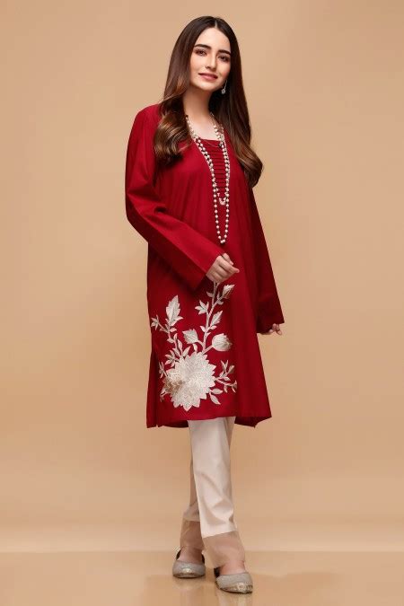 Mausummery Stitched Women Winter Dresses Designs 2022 23