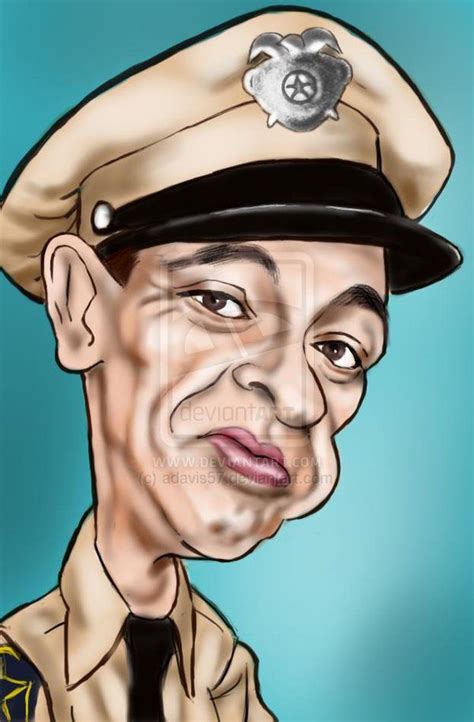 Barney Fife By Adavis57 On Deviantart Caricature Sketch Caricature