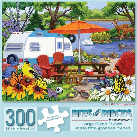 Bits And Pieces 300 Piece Jigsaw Puzzle For Adults 18 X 24 The