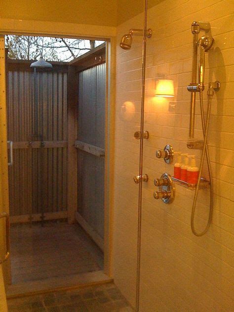 16 Indooroutdoor Showers Ideas Indoor Outdoor Indoor Outdoor Shower