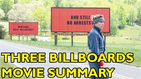 Movie Spoiler Alerts Three Billboards Outside Ebbing Missouri 2017