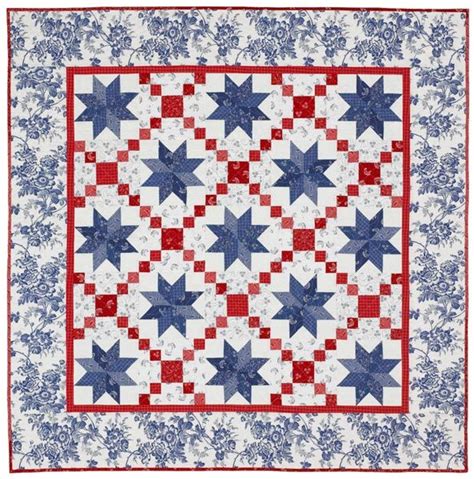 Oh My Stars This Red White And Blue Quilt Salutes Summertime With
