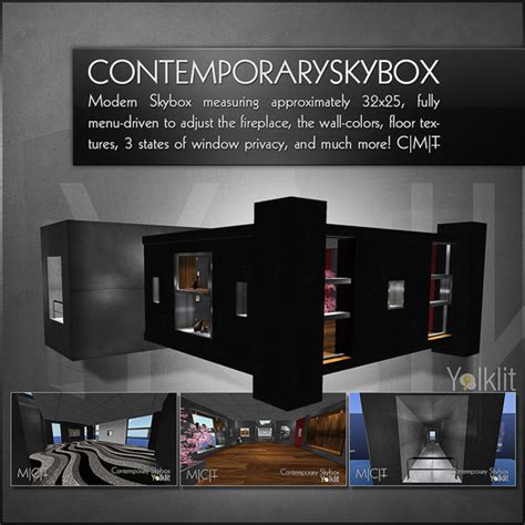 Second Life Marketplace Yolklit Contemporary Skybox