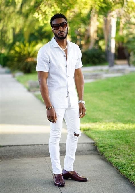 51 comfy white pants style ideas for men all white mens outfit white outfit for men mens outfits