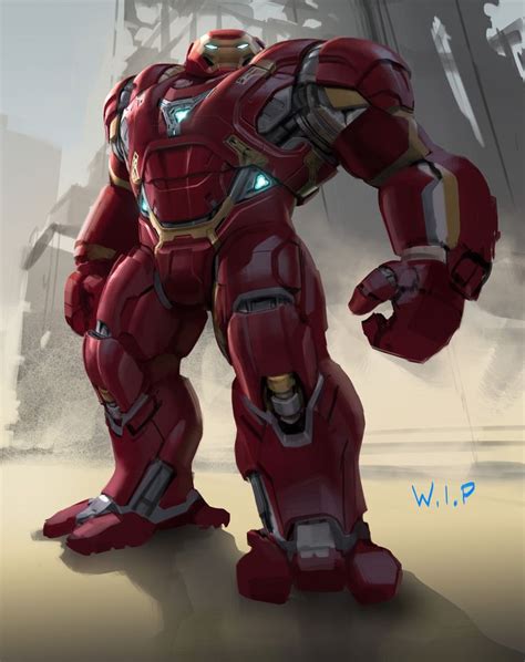 Artstation Avengers Infinity War 2017 Hulkbuster Mk2 Concept