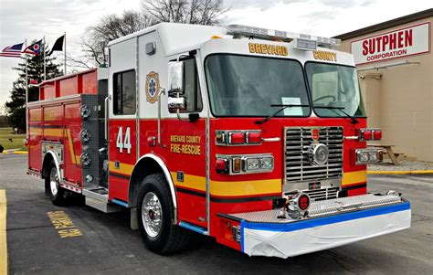Brevard County Fire Rescue Sutphen Corporation Fire Apparatus Builder