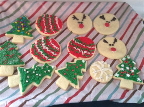 Decorated Christmas Sugar Cookies Holiday Season T Cookies