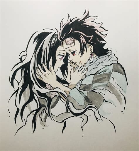 I redrew this illustration with ink pen and watercolor and I’m really