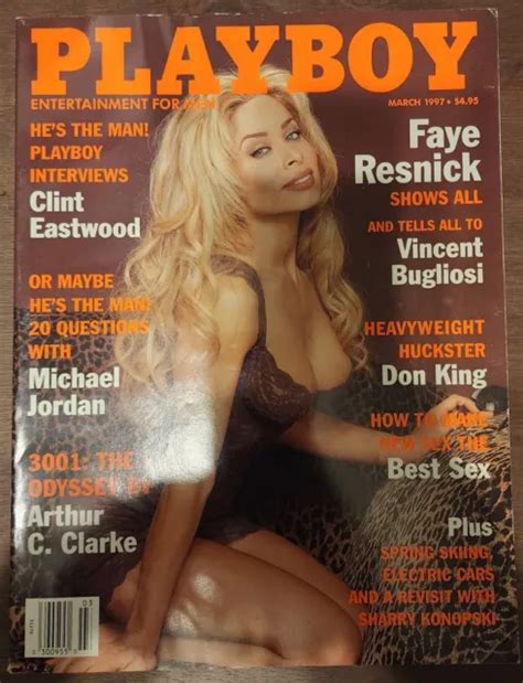 Playboy Magazine March Playmate Jennifer Miriam Faye Resnick