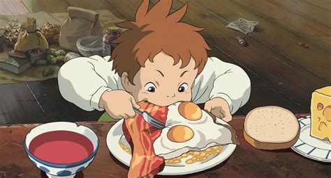 Anime Eating Food