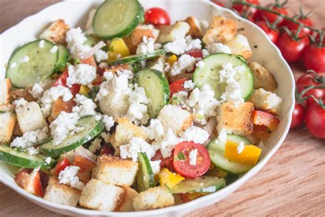 Panzanella Salad The Traditional Salad From Tuscany