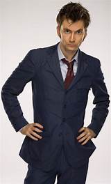 David Tennant Doctor Who Blue Suit