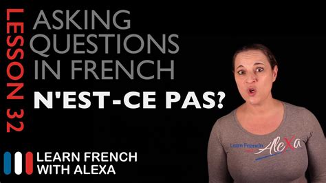 Using NEST CE PAS In French French Essentials Lesson 32 YouTube