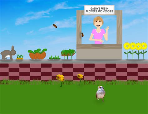 Gabby the Gardener Scene - Storyland