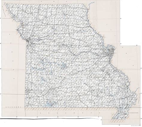 Missouri Topographic Index Maps Mo State Usgs Topo Quads K K K