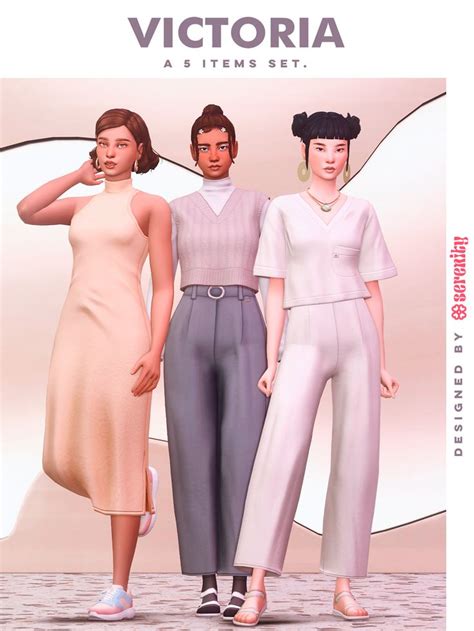 Victoria Set Serenity On Patreon In 2021 Sims 4 Dresses Sims 4