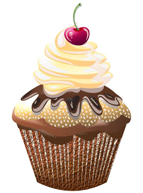 Printable Cupcake Clipart Therescipes Info