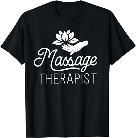 Massage Therapist Massage Therapy T Spa Shirt For Women T Shirt