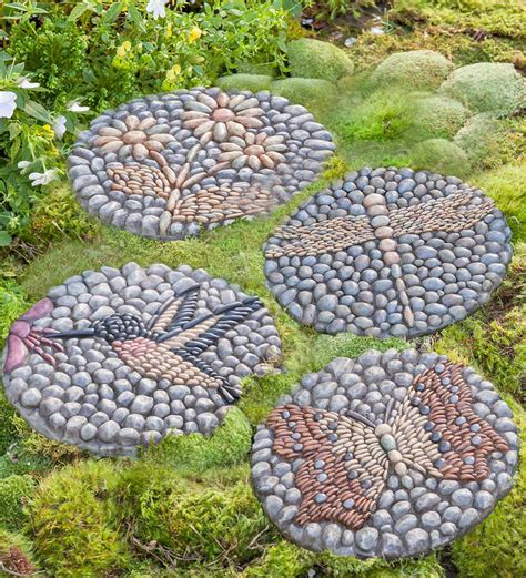 Decorative Stepping Stone Butterfly Wind And Weather