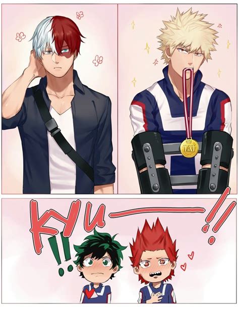 Boku No Hero Academia TodoDeku KiriBaku Mha Personajes De Anime Anime Novios Parejas