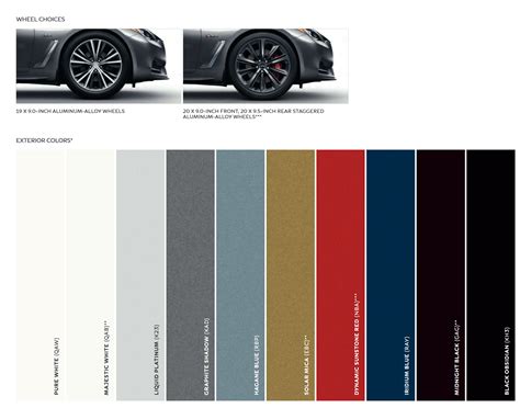 Infiniti Paint Codes And Color Charts