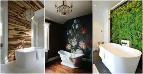 Impressive Bathroom Accent Walls That Will Steal The Show