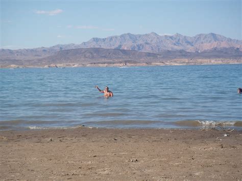 Me Swimming In Lake Mead Albert Hoffman Flickr