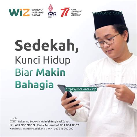 Sedekah Adalah Kunci Hidup Biar Makin Berkah Wahdah Inspirasi Zakat