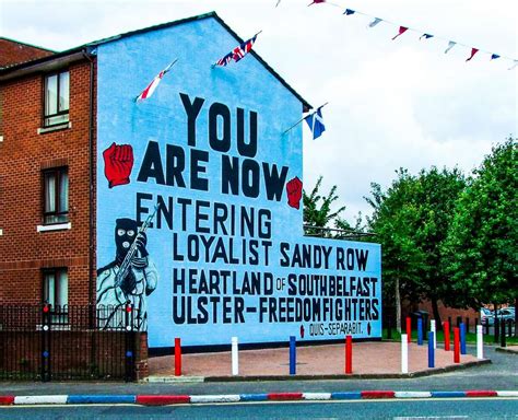 Belfast Wall Murals From The Troubles In Irish Photography Exhibit